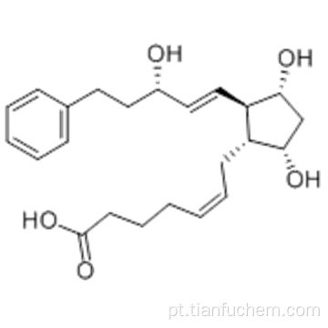 Ido 5-heptco, 7 - [(1R, 2R, 3R, 5S) -3,5-di-hidroxi-2 - [(1E, 3S) -3- hidroxi-5-fenil-1-penten-1-il] ciclopentil ] -, (57191926,5Z) CAS 38344-08-0